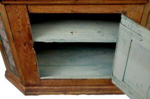 Early 19th Century Hand Painted Swedish Folk Art Cupboard — thumbnail 3