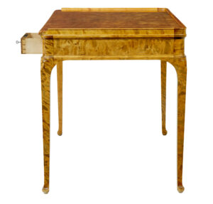 Elegant Early 20th Century Swedish Birch Writing Desk — thumbnail 8