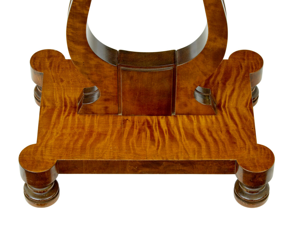 Late 19th Century Birch Sewing Table with Contents — image 3