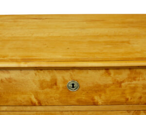 Scandinavian 19th Century Birch Chest of Drawers — thumbnail 7