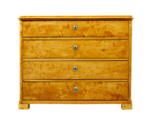 Scandinavian 19th Century Birch Chest of Drawers — thumbnail 6