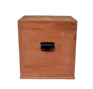 19th Century Scandinavian Pine Flat Top Trunk — thumbnail 4