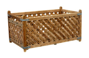 19th Century Scandinavian Pine Log Basket — thumbnail 8