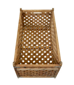 19th Century Scandinavian Pine Log Basket — thumbnail 3