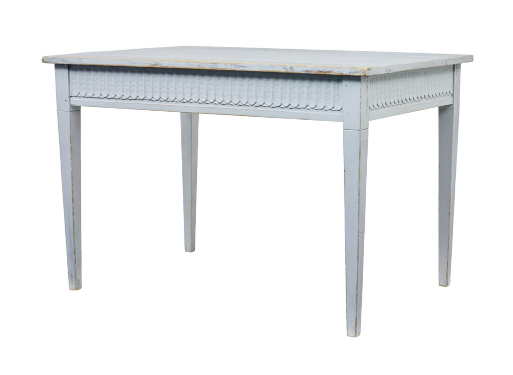 Late 19th Century Painted Pine Swedish Table