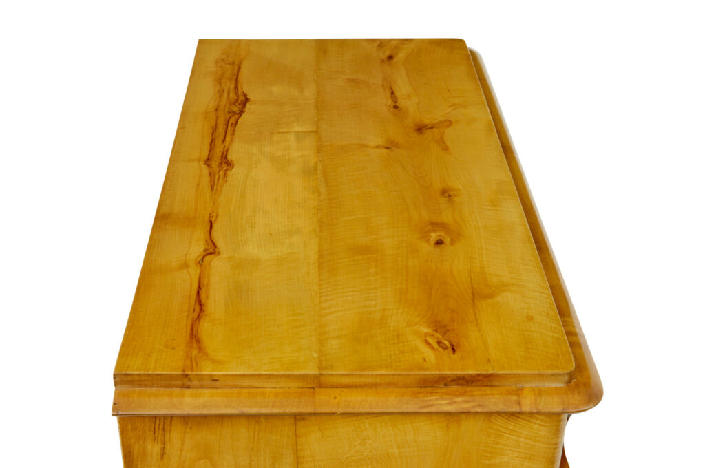 19th Century Swedish Birch Chest of Drawers — image 8