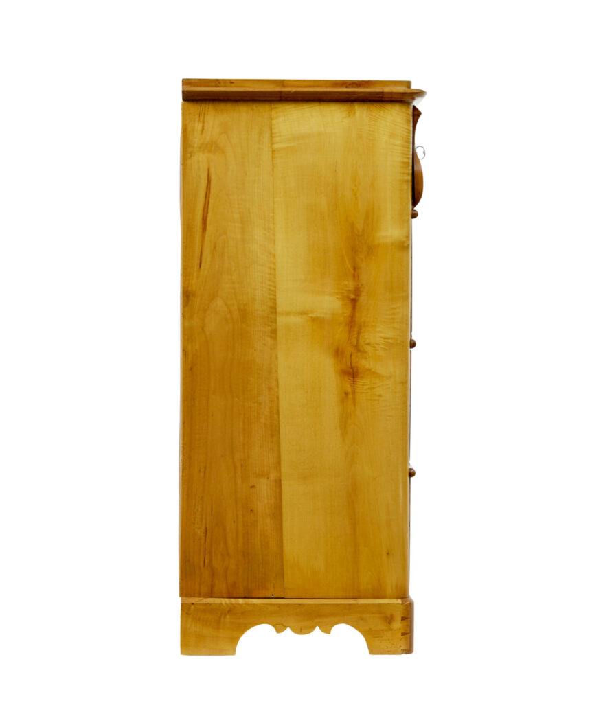 19th Century Swedish Birch Chest of Drawers — image 2