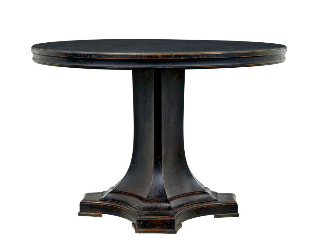 Swedish Art Deco Painted Center Table by Aktie Bolaget Mobilia — image 7