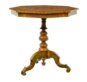 Italian 19th Century Inlaid Walnut Sorrento Table — thumbnail 9