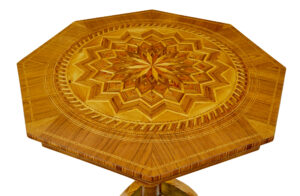 Italian 19th Century Inlaid Walnut Sorrento Table — thumbnail 8