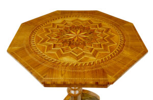 Italian 19th Century Inlaid Walnut Sorrento Table — thumbnail 7