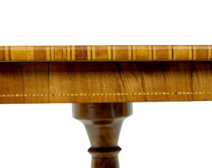 Italian 19th Century Inlaid Walnut Sorrento Table — thumbnail 4