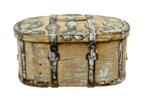19th Century Scraped Pine Swedish Strong Box — thumbnail 4