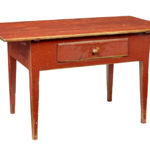 MID 19TH CENTURY SWEDISH PAINTED PINE TABLE