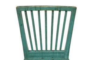 Harlequin Set of 6 19th Century Painted Pine Dining Chairs — thumbnail 3