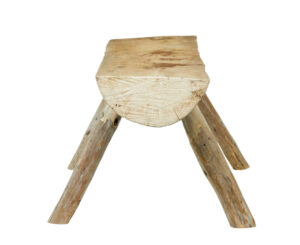 Set of 2 Scandinavian Hand Made Log Benches — thumbnail 4