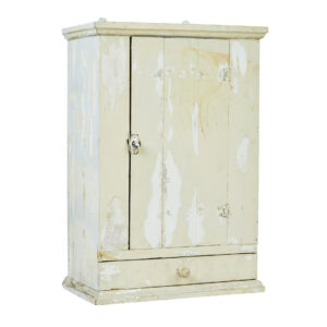 SCANDINAVIAN 19TH CENTURY PINE WALL CUPBOARD