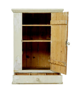 Scandinavian 19th Century Pine Wall Cupboard — thumbnail 6