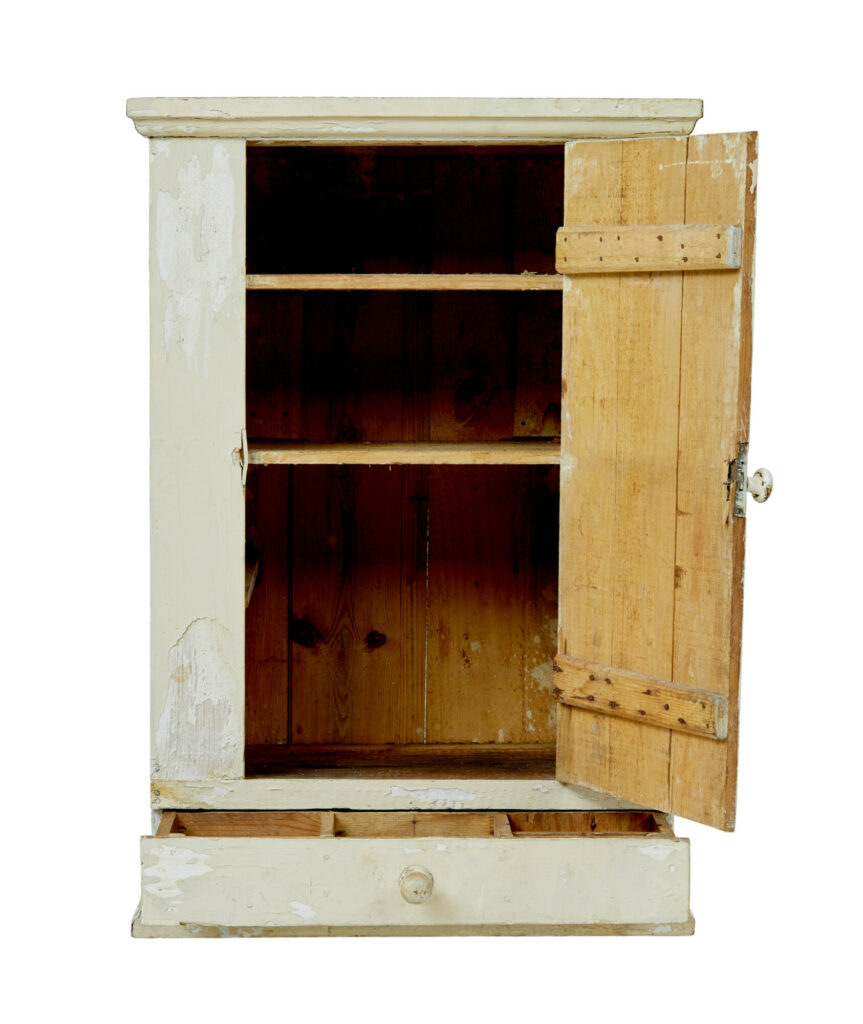 Scandinavian 19th Century Pine Wall Cupboard — image 6