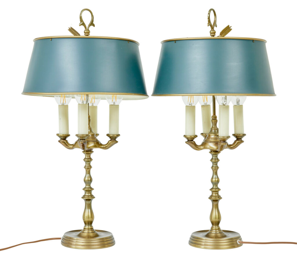 Pair of Mid Century Table Lamps by Einar Backstrom