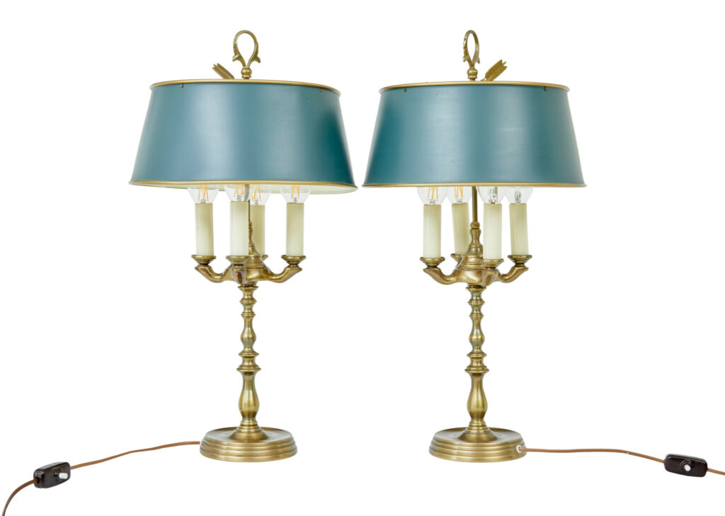 Pair of Mid Century Table Lamps by Einar Backstrom — image 7