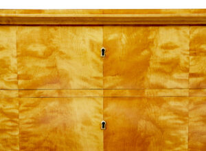 19th Century Swedish Birch 3 Drawer Chest — thumbnail 7