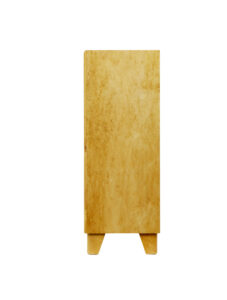 Mid Century Scandinavian Satin Birch Low Open Bookcase — thumbnail 8