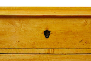Swedish 19th Century Empire Revival Birch Chest of Drawers — thumbnail 4