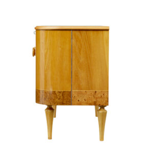 Mid Century Elm and Burr Small Sideboard by Tingstroms — thumbnail 4