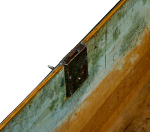 Early 19th Century Hand Painted Swedish Marriage Chest — thumbnail 8