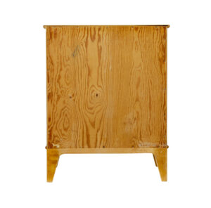 Small Mid Century Swedish Birch Chest of Drawers by Bodafors — thumbnail 3