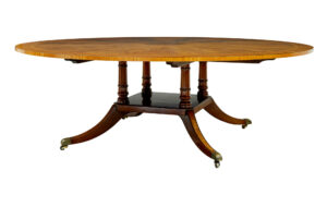 Large 20th Century Sheraton Inspired Dining Table — thumbnail 2