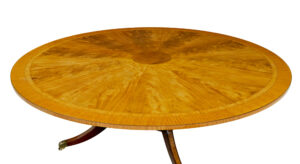 Large 20th Century Sheraton Inspired Dining Table — thumbnail 9