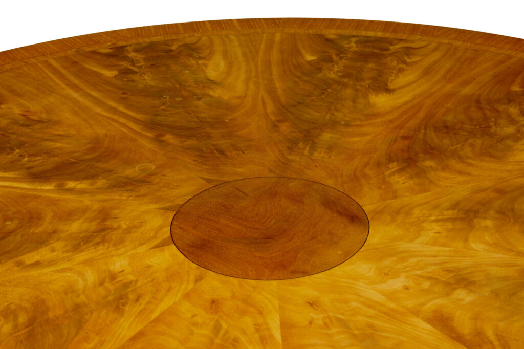Large 20th Century Sheraton Inspired Dining Table — image 6