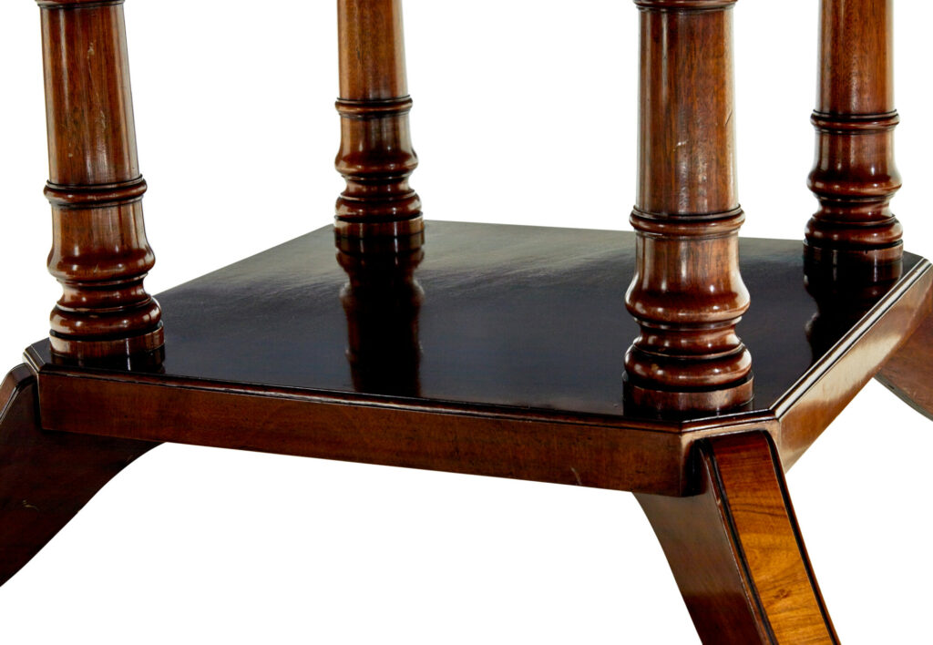 Large 20th Century Sheraton Inspired Dining Table — image 4