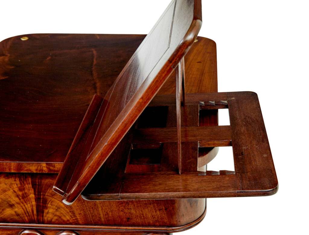 Mid 19th Century Writing Table with Folio Stand — image 4