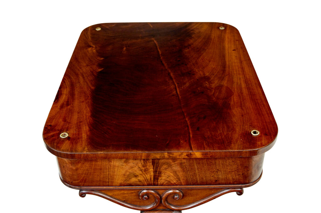 Mid 19th Century Writing Table with Folio Stand — image 3