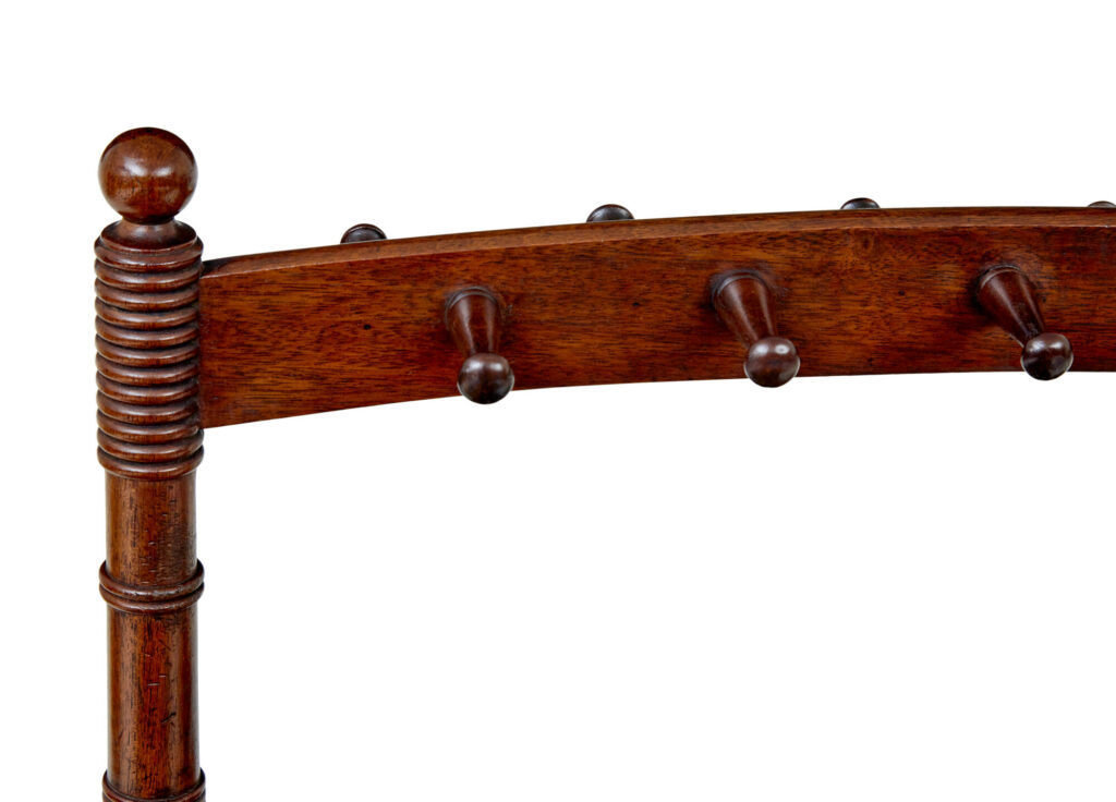 Mid 19th Century Hand Carved Boot Stand — image 7