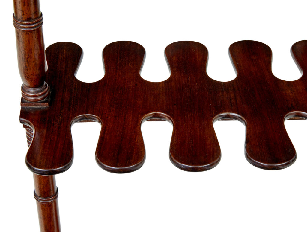 Mid 19th Century Hand Carved Boot Stand — image 6