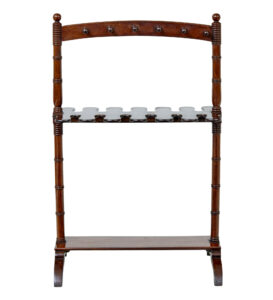 Mid 19th Century Hand Carved Boot Stand — thumbnail 4