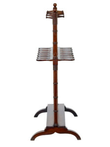 Mid 19th Century Hand Carved Boot Stand — thumbnail 3