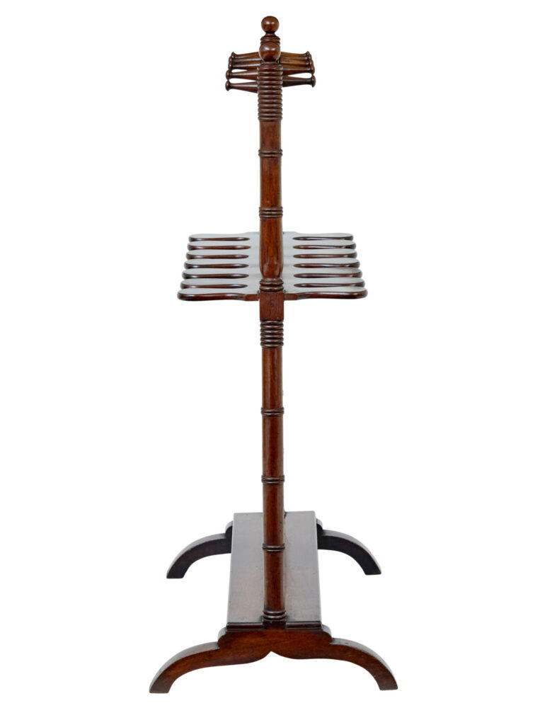 Mid 19th Century Hand Carved Boot Stand — image 3