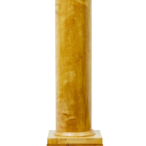 EARLY 20TH CENTURY EMPIRE REVIVAL SWEDISH BIRCH PEDESTAL