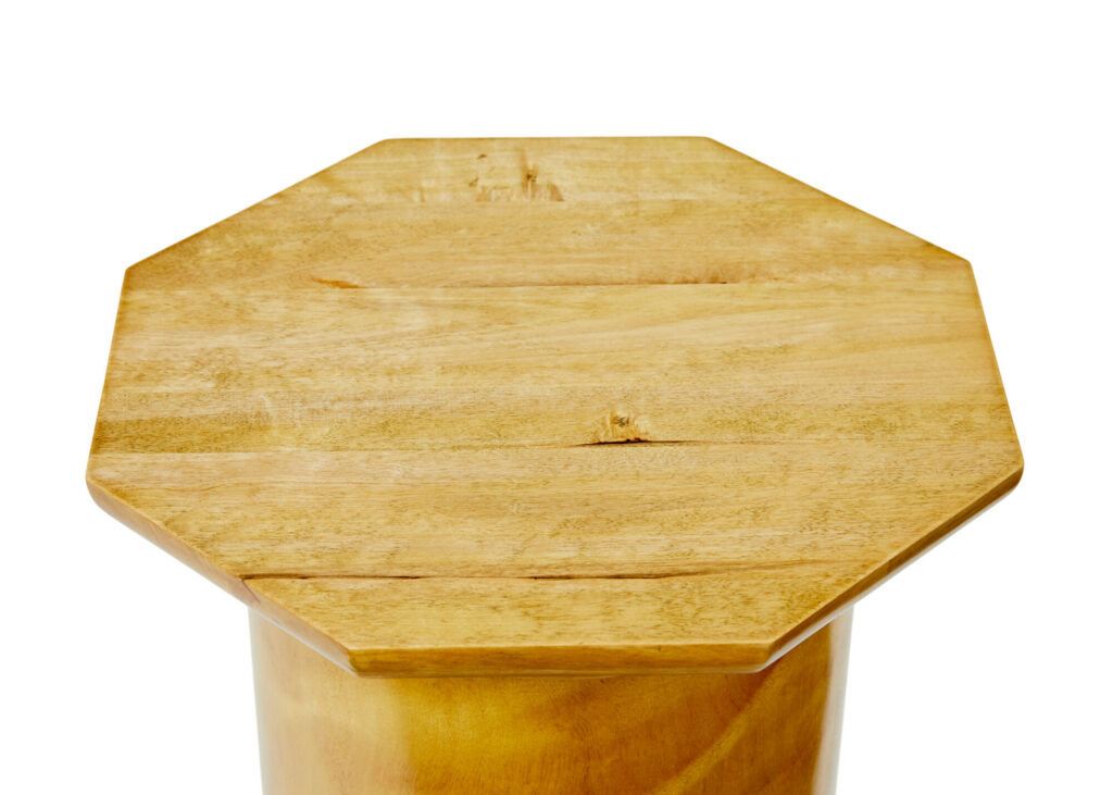 Early 20th Century Empire Revival Swedish Birch Pedestal — image 4