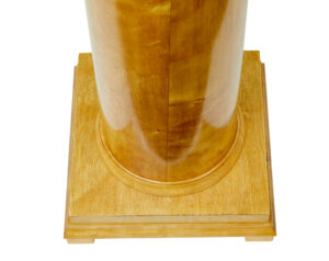 Early 20th Century Empire Revival Swedish Birch Pedestal — thumbnail 2