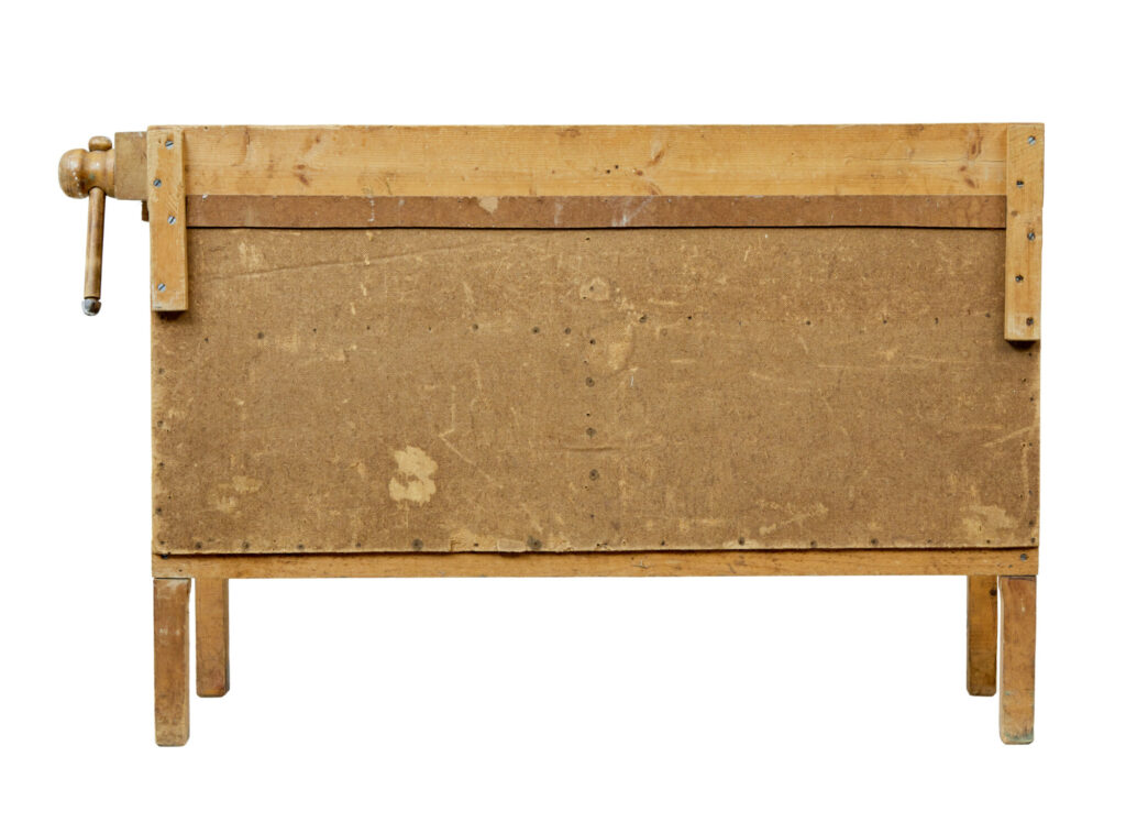Early 20th Century Pine Workbench — image 3