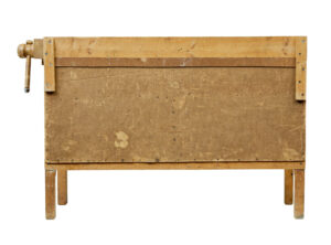 Early 20th Century Pine Workbench — thumbnail 3