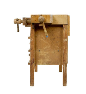 Early 20th Century Pine Workbench — thumbnail 2