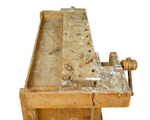 Early 20th Century Pine Workbench — thumbnail 10