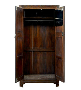 20th Century Oak Gothic Revival Wardrobe — thumbnail 6